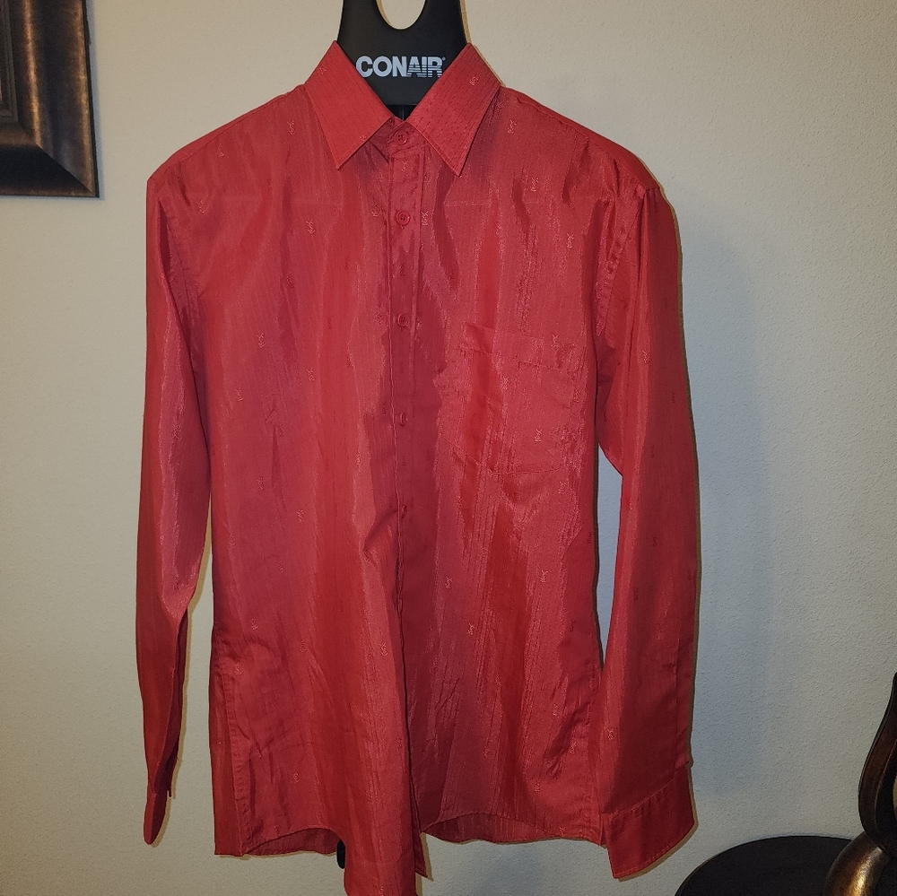 YSL men long sleeve buttons down shirt